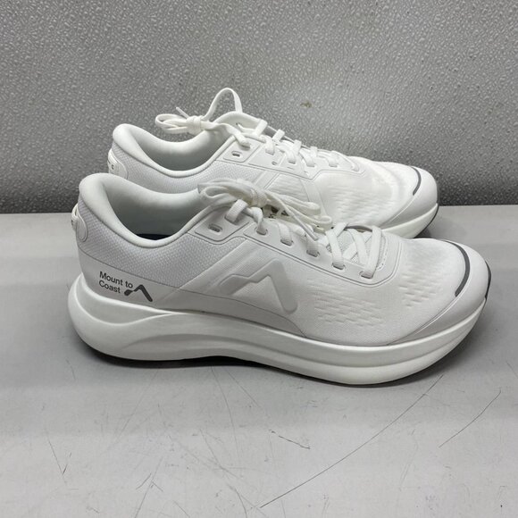 NEW MOUNT TO COAST Women’s Running Shoes White Size 8.5 P1 Lightweight Sneaker - Picture 5 of 6